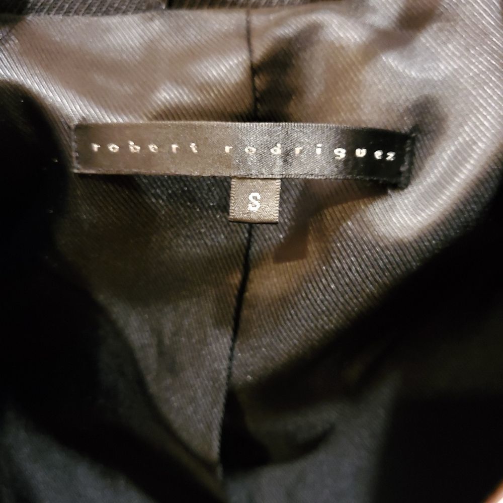 Robert Rodriguez Black Snap Button Lightweight Co… - image 7